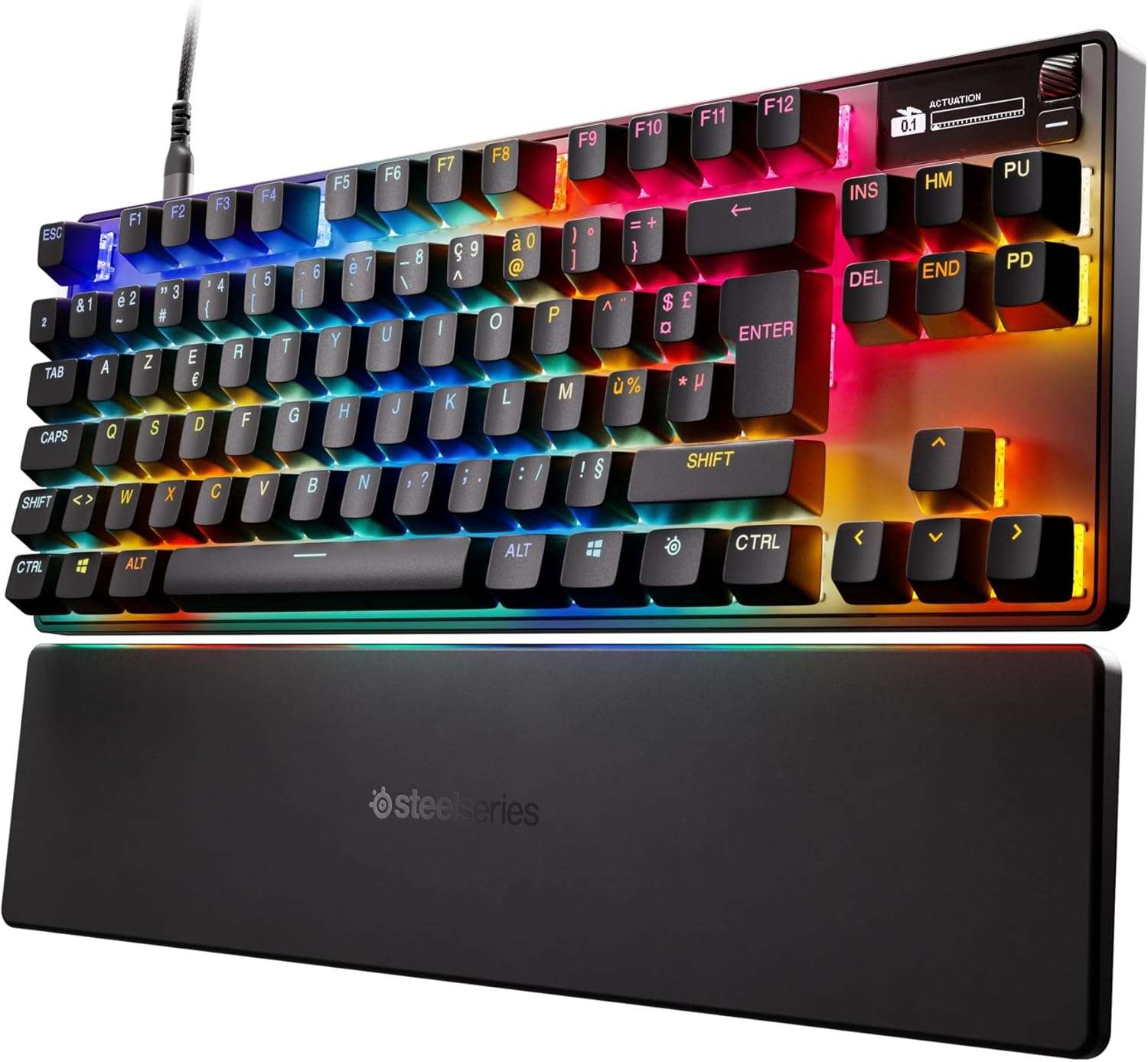 SteelSeries Apex Pro TKL clavier mécanique compact